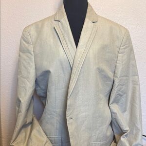 INC International Concepts Cream Sport Coat